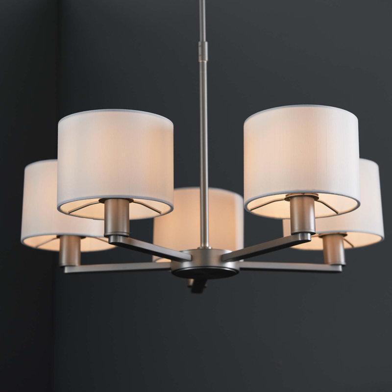 Katrina 5 - Light Shaded Chandelier