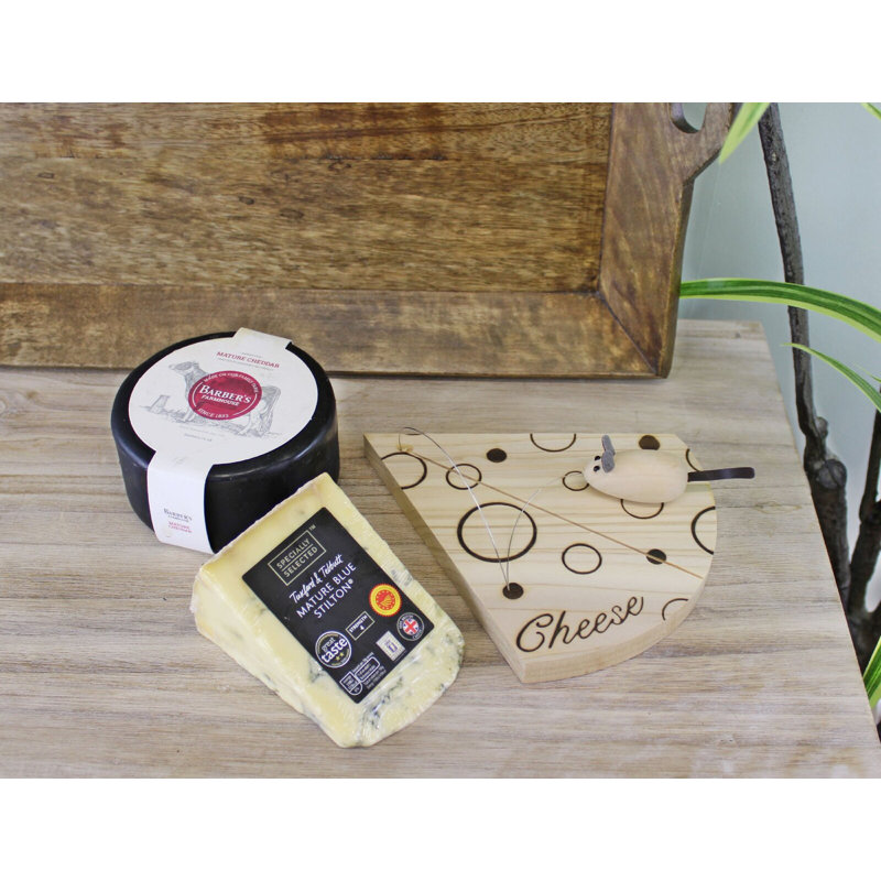 17 Stories Araiz Wood Cheese Board