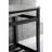 Kingston Brass Quadras 31-Inch Ceramic Console Sink with Steel Base and Shelf-49619309-49610551