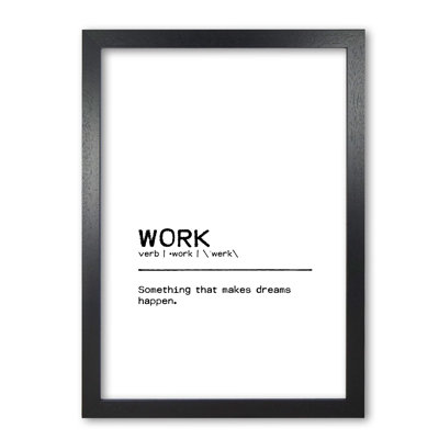 Work Dreams - Print