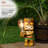 9"H Solar-Powered Tiki Statue with LED Lights