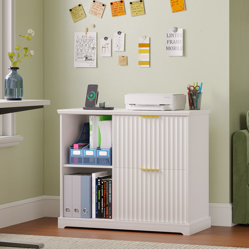 Classeur Modern, Blanc