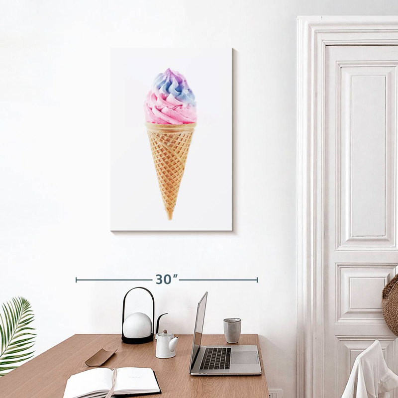 Crème glacée Yarlin, H 30 po x l 20 po