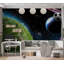 Murale de sport pelez et collez - match de football-768767307