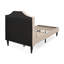 Lit plateforme tapissier Zakk-1099003348