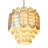 Abbington Gatsby 4-Tier Capiz and Metal Chandelier-1007695661