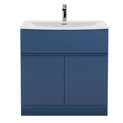 Urban Freestanding Single Vanity with Integrated Basin