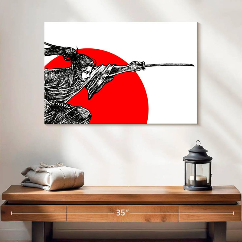Samouraï traditionnel Leisha, H 8 po x l 12 po