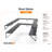 Sojag 7x8 ft. Greenhouse Shelf Kit