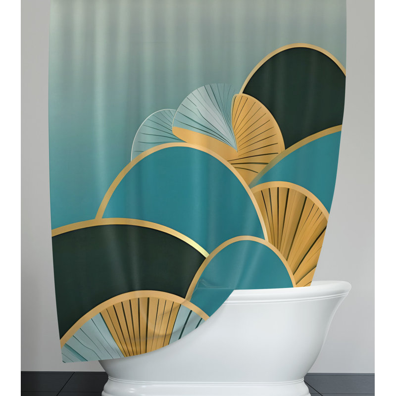 Rideau de douche Ariam, H 72 po x l 70 po