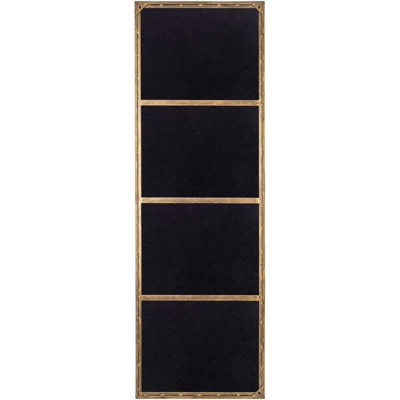 Shamar 72" Rectangle Metal Wall Mirror