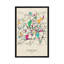 Frankfurt, Germany Map by Ayse Deniz Akerman - Floater Frame Print on Canvas-92166370-92166369