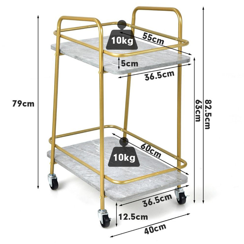 Drumheller Bar Cart