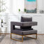 Fauteuil d'appoint contemporain rembourré-1384504426