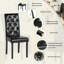 Kaarlo 47cm H Tufted Upholstered Parsons Chair-1166524202