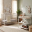 Ensemble de lit de bébé et table à langer en métal Klos