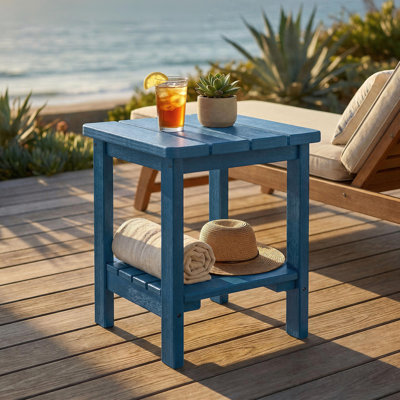 All Weather Adirondack Outdoor HDPE Side Table