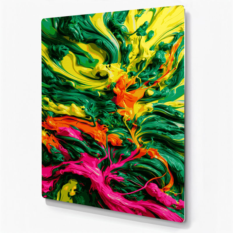 Art abstrait abstrait 40, H 11 po x l 14 po