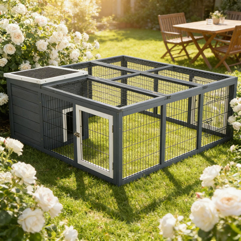 Cage pour petits animaux, Gris / Blanc