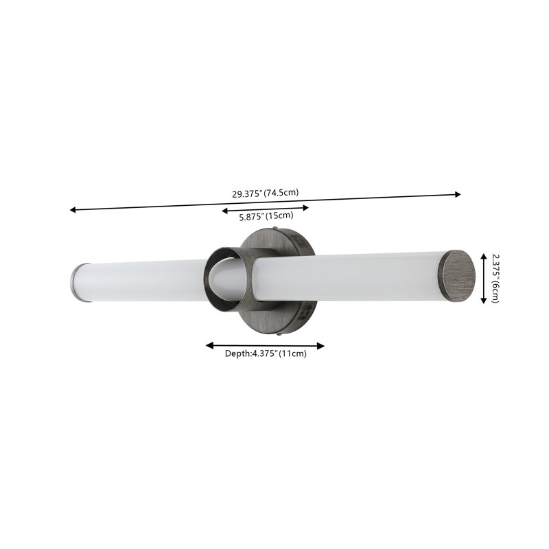Katzir Resin LED Flush Mounted Sconce