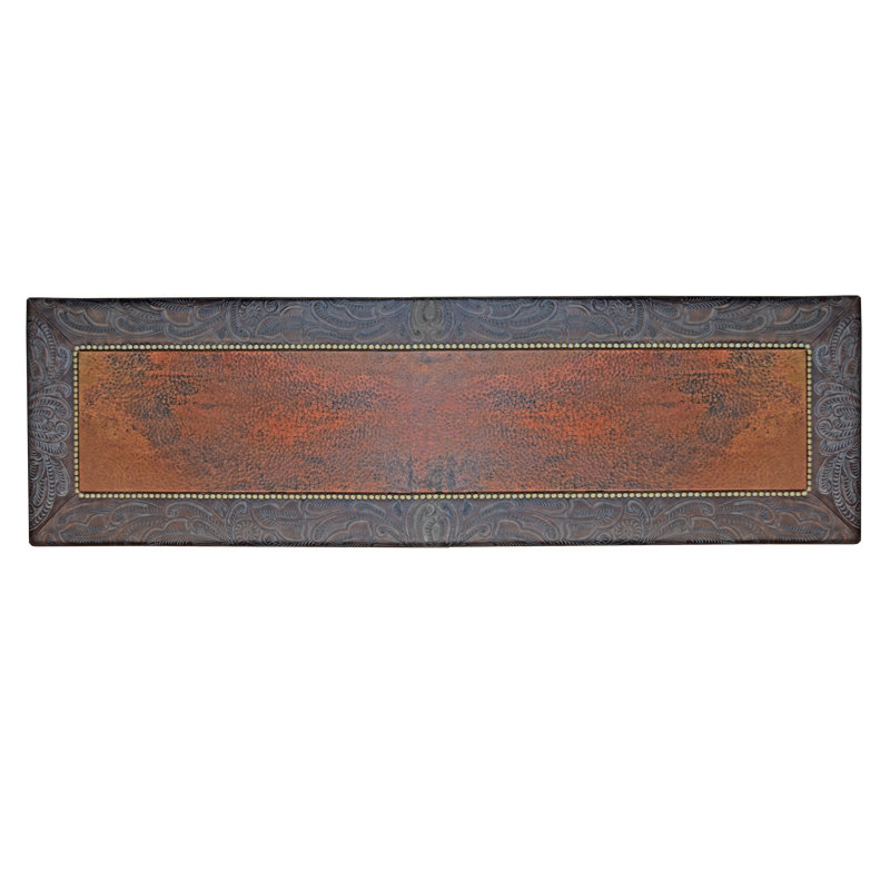 Longhorn Carved Console