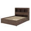 Lit plateforme double avec tablettes coulissantes-2104864116
