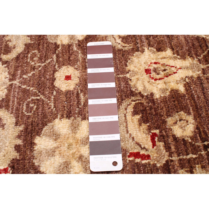 Tapis de couloir unique en laine noué à la main 2 pi 6 po x 10 pi 7 po One Age of a Kind Exmore
