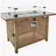 Foyer de table 43 po au gaz propane, foyer rectangulaire en osier à tissage ouvert de 60 000 BTU avec pare-brise en verre, convient au patio extérieur, au balcon, au jardin et à la cour arrière-121083889