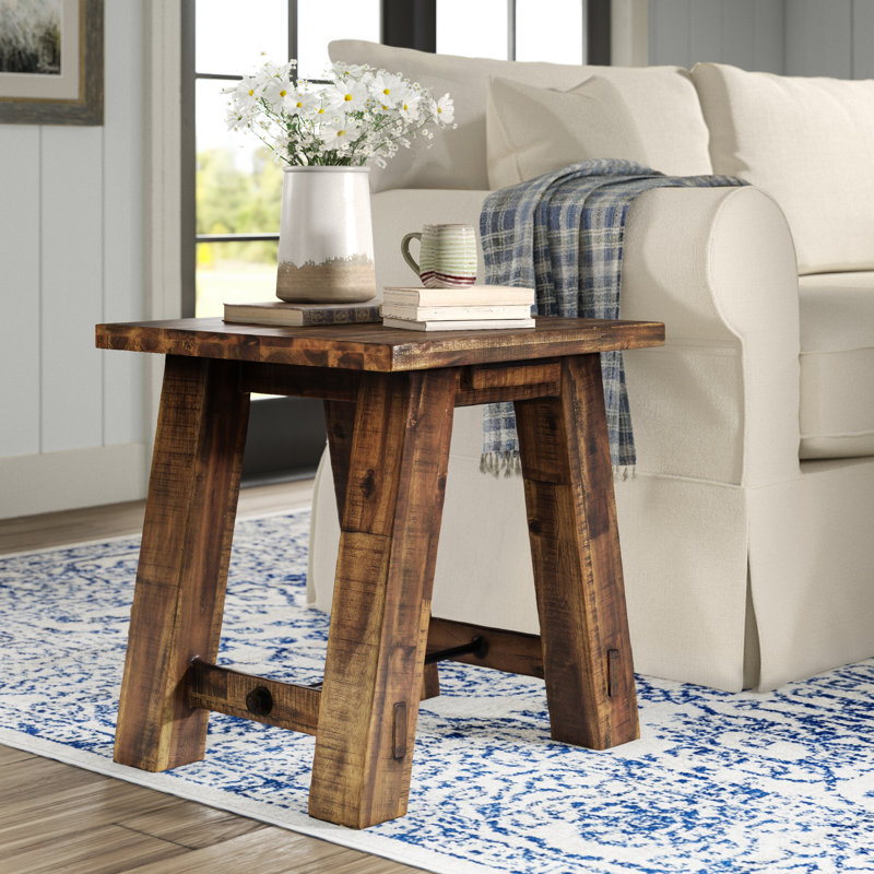 Andreas Solid Wood End Table