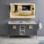 Miroir de salle de bain / meuble-lavabo moderne et contemporain 40 po x 24 po Elin (vertical / horizontal)-73629119