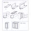 Armoire de cuisine murale - style Shaker-63423958