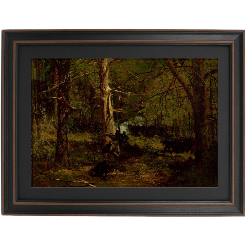 Escarmouche dans le désert par Winslow Homer, H 18 po x l 24 po