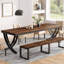 Metal Base Dining Table-1357912291-1357912286