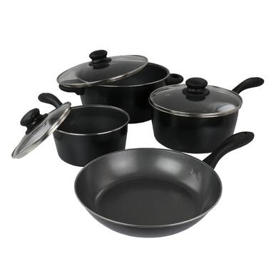 Mainstays 6 Piece Non-Stick Bakeware Sets, Easy for Release and Clean Up, Carbon Steel, Gray