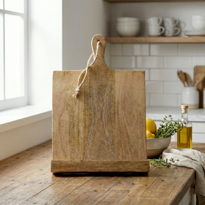 Urbn-Chef 38cm H Solid Wood Book Stand