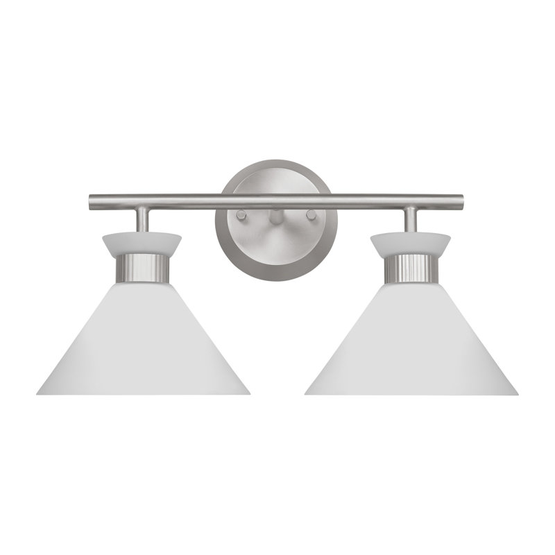 Belcarra Vanity Light, Brushed Steel, 2
