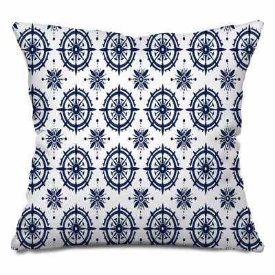 Nautical Throw Pillow