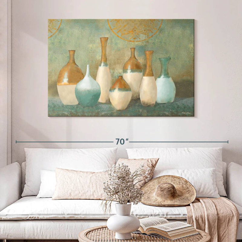 Senne Ivory Vessels, 32" H x 48" W