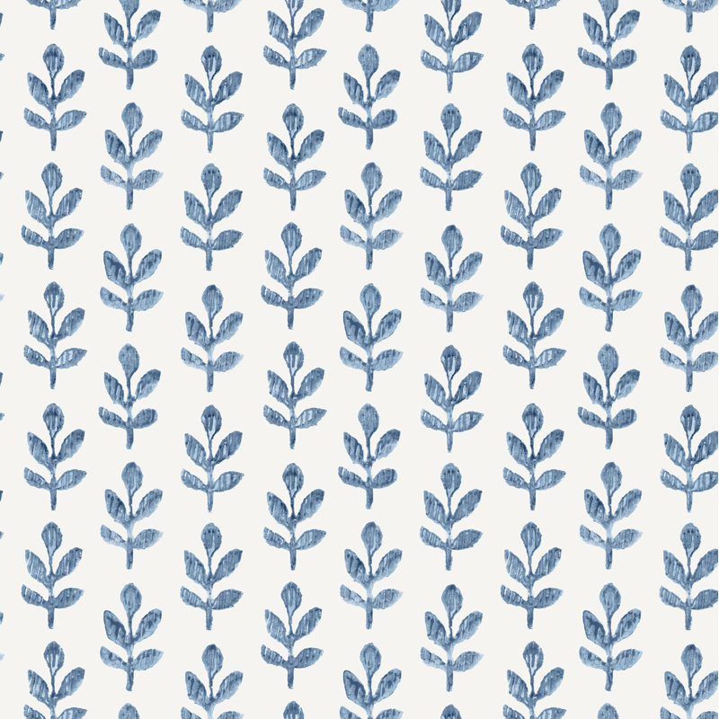 Rouleau de papier peint Annemari Whiskers Leaf L 33 pi x l 20,5 po, Gris