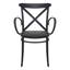 Fauteuil de patio empilable Kenne Anco-792405999