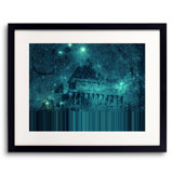 Building The Milky Way Framed Print