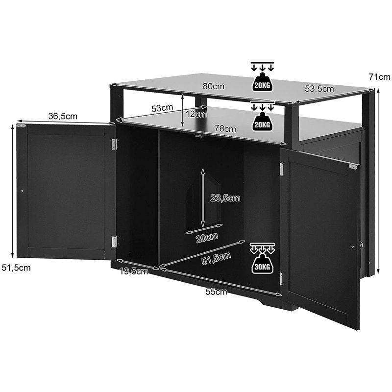 Weimar Litter Box Enclosure