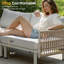 Ensemble modulaire de patio pour 8 personnes avec table basse-492353424