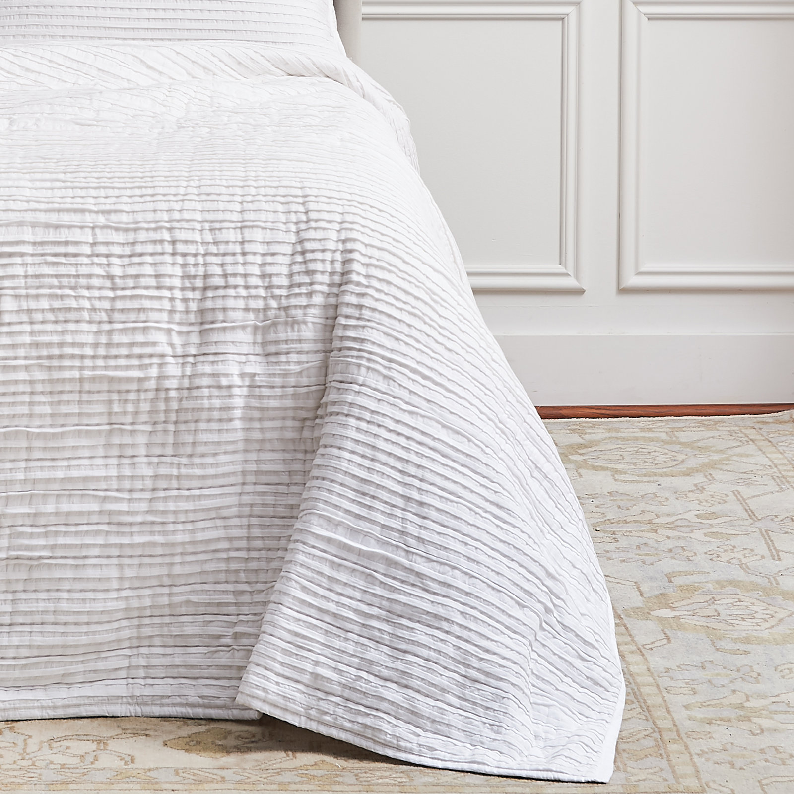 Lacey Cotton Quilt Set, Queen Quilt