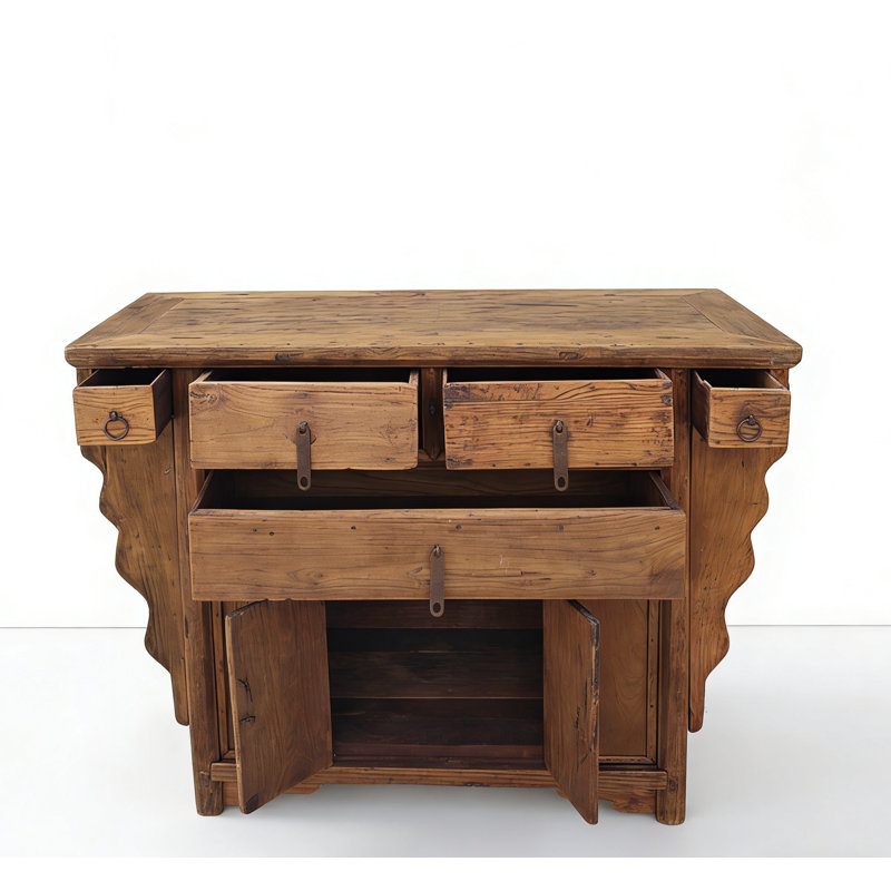 3 Drawer Poplar Sideboard