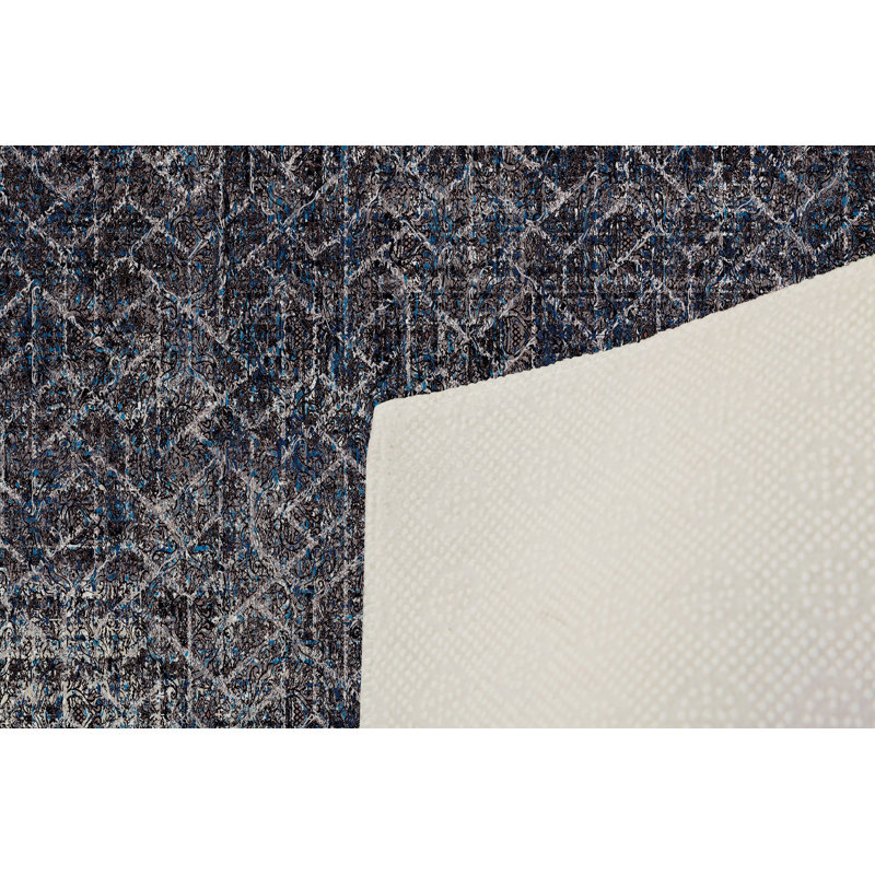 Stylish Woven Carpet (4 x 6 ft), 100% Polyester, 0.4 in Pile Height | Antibacterial, Non-Slip Underside | Machine Washable, 3D Digital Printing | Perfect for Living Room, Bedroom, and Home Decor