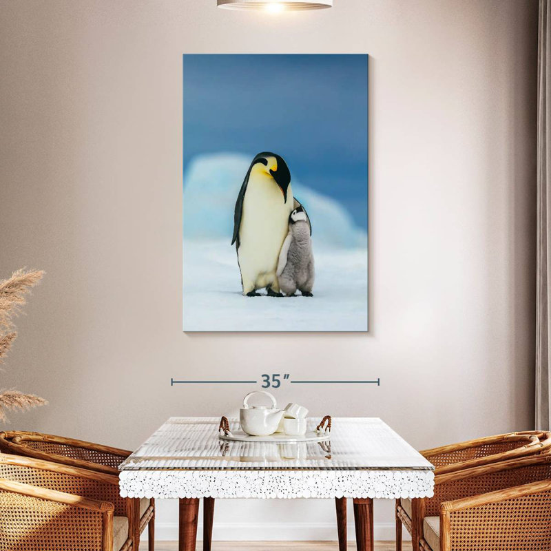 Maman pingouin Brampt, H 48 po x l 32 po