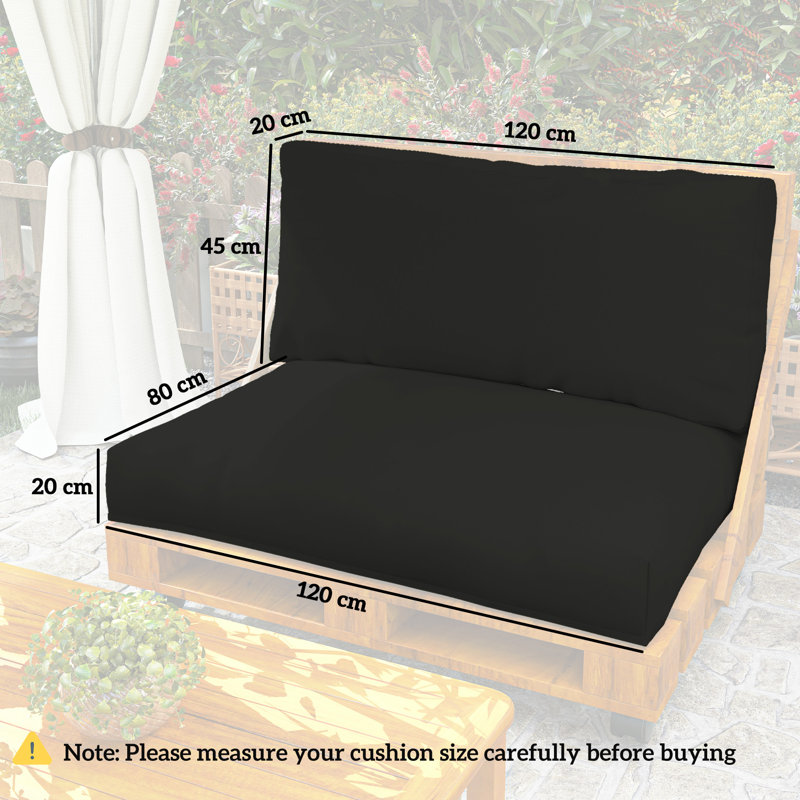 Outdoor Seat / Back Cushion Set