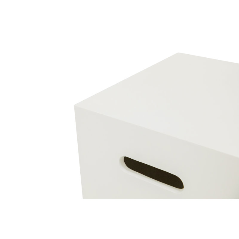 Couvercle de réservoir de propane carré 16 po AMS, Blanc, crème