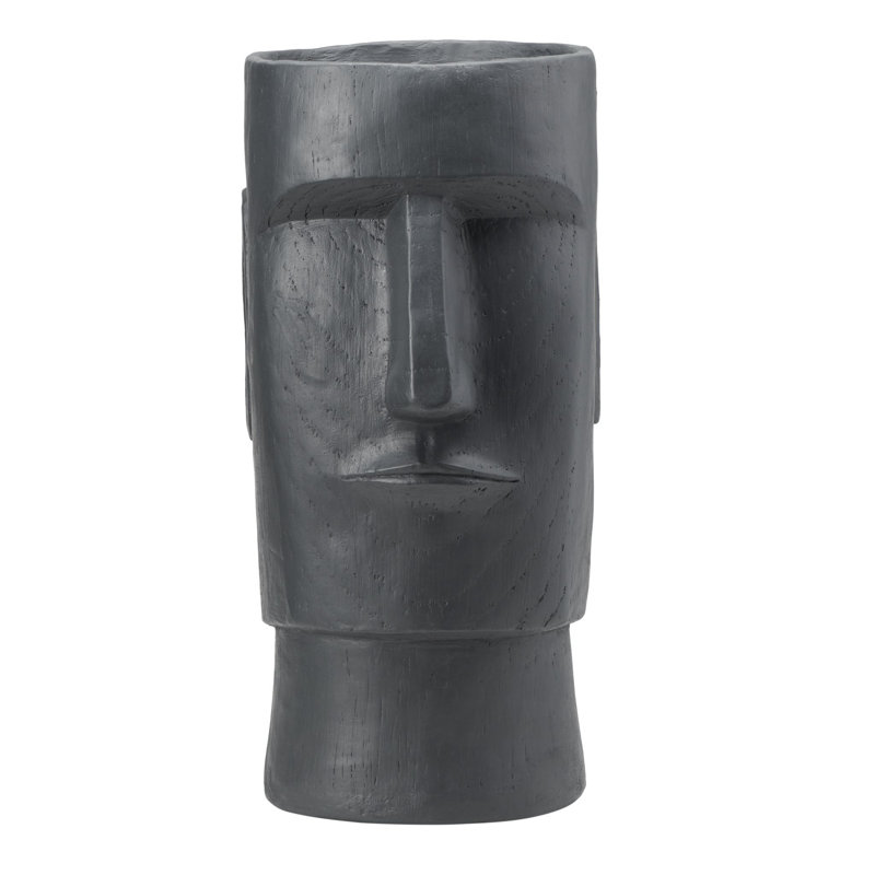 Statue pot de fleurs en résine Cairo, H 24 po x l 12 po x P 13,5 po